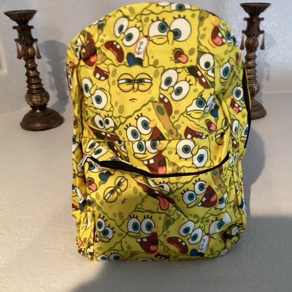 Nickelodeon SpongeBob SquarePants BookBag, Color Multi Color NWT - Picture 1 of 2